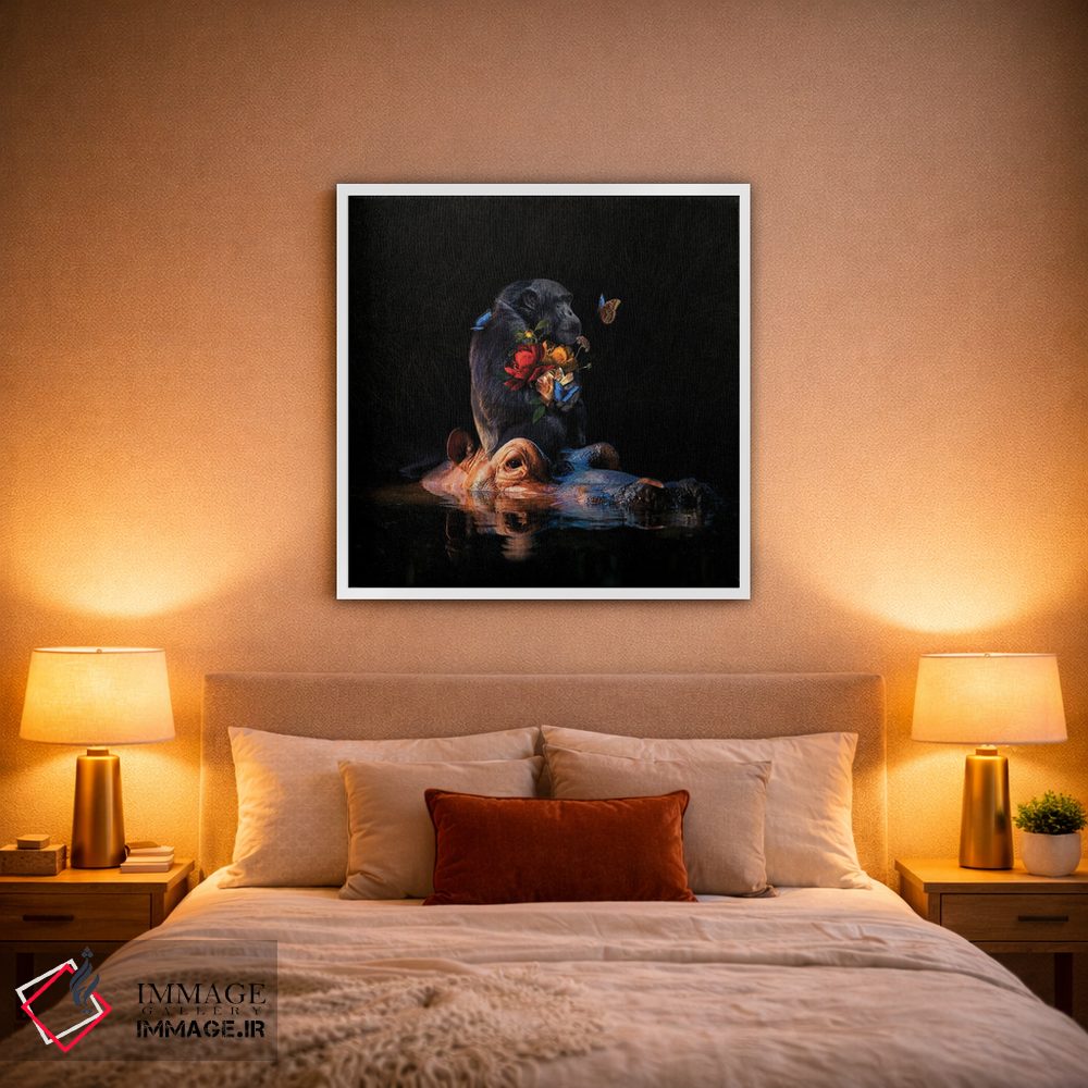 تابلو دکوراتیو کمک به کاهش احساس شکستگی در دیگران اثر کارن کانتوک - D1W