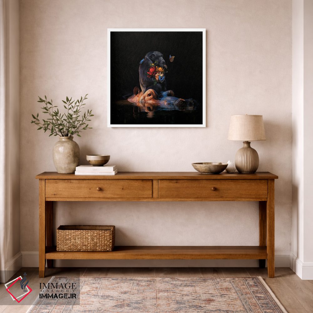 تابلو دکوراتیو کمک به کاهش احساس شکستگی در دیگران اثر کارن کانتوک - D4W