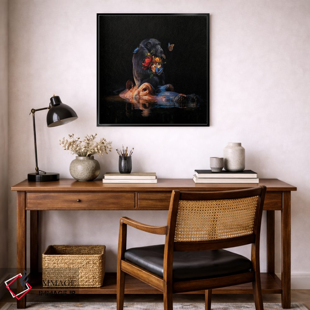 تابلو دکوراتیو کمک به کاهش احساس شکستگی در دیگران اثر کارن کانتوک - D6B