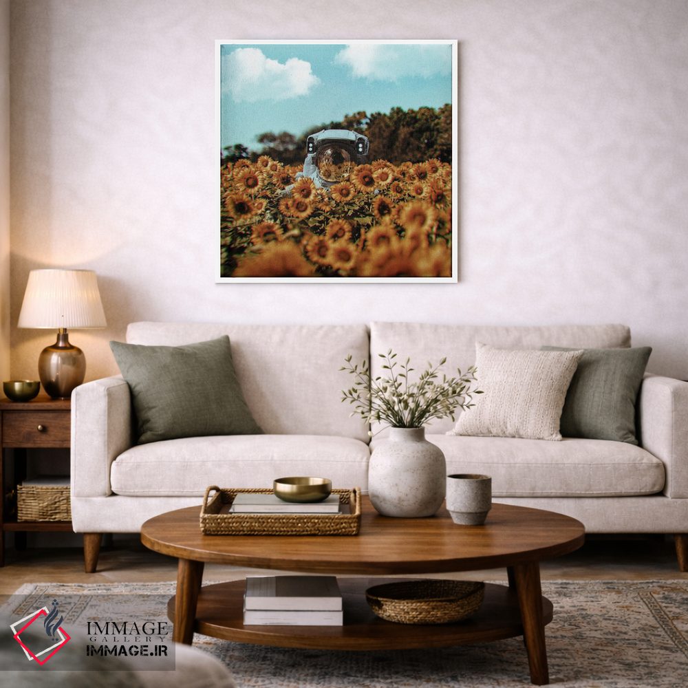 تابلو دکوراتیو بابت مزاحمت عذر می خواهم اثر کارن کانتوک - D2W