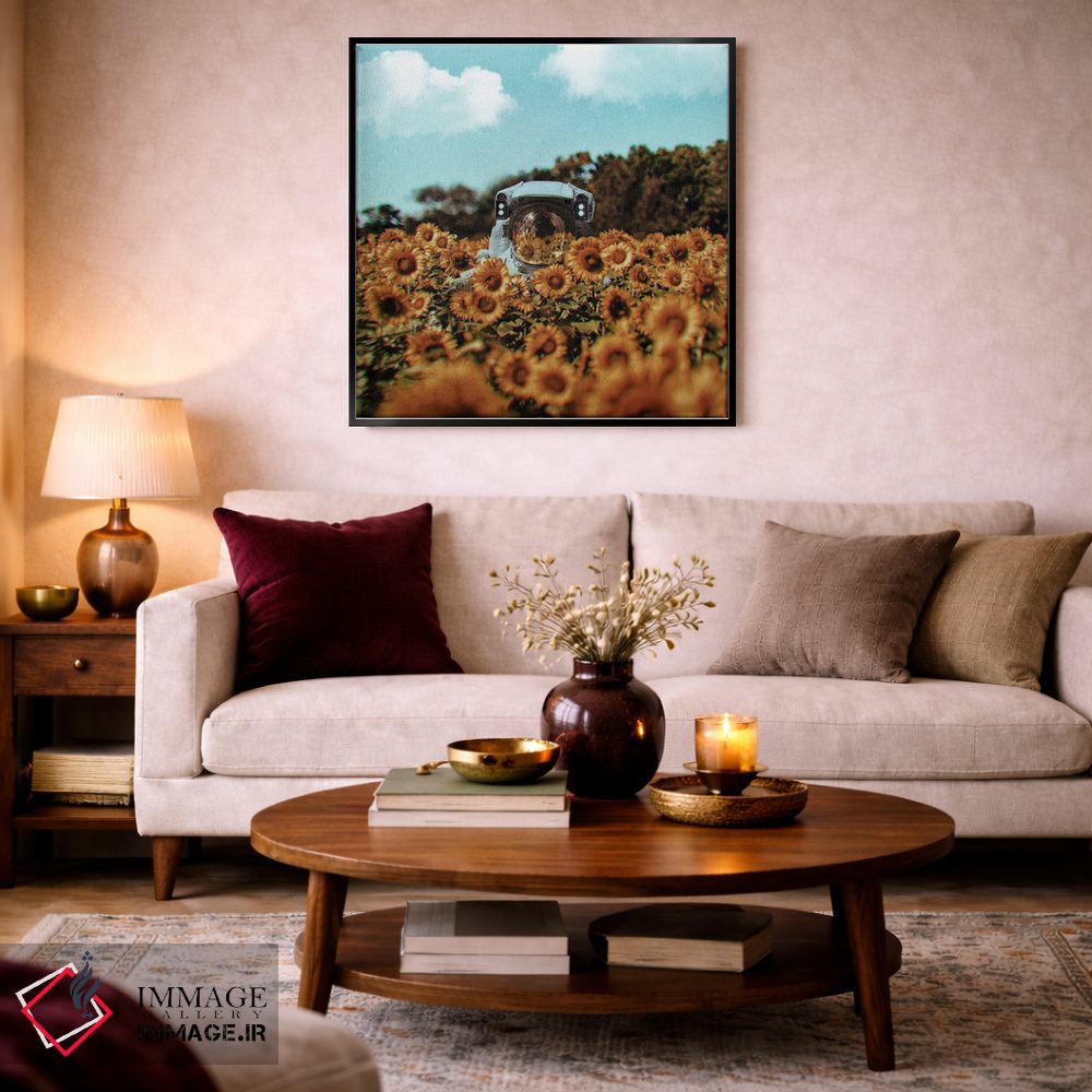 تابلو دکوراتیو بابت مزاحمت عذر می خواهم اثر کارن کانتوک - D3B