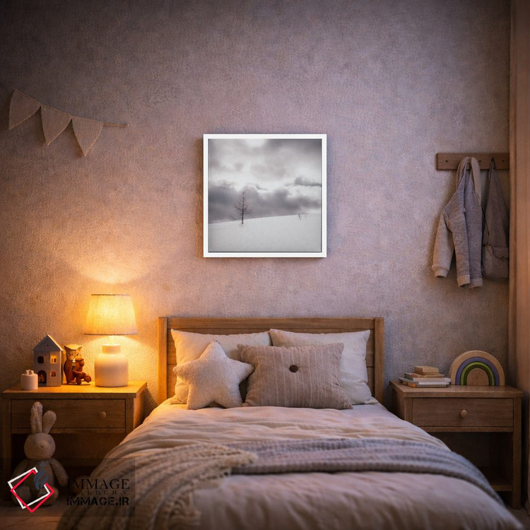 تابلو دکوراتیو ردپاها اثر کریم کارلا - D5W