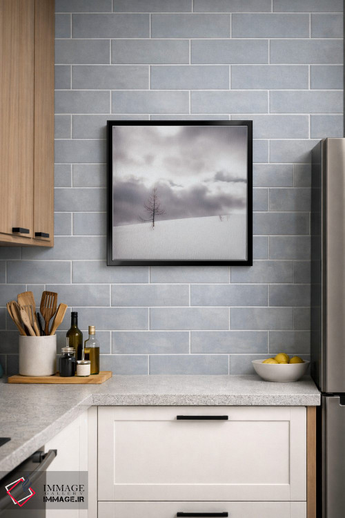 تابلو دکوراتیو ردپاها اثر کریم کارلا - D4B