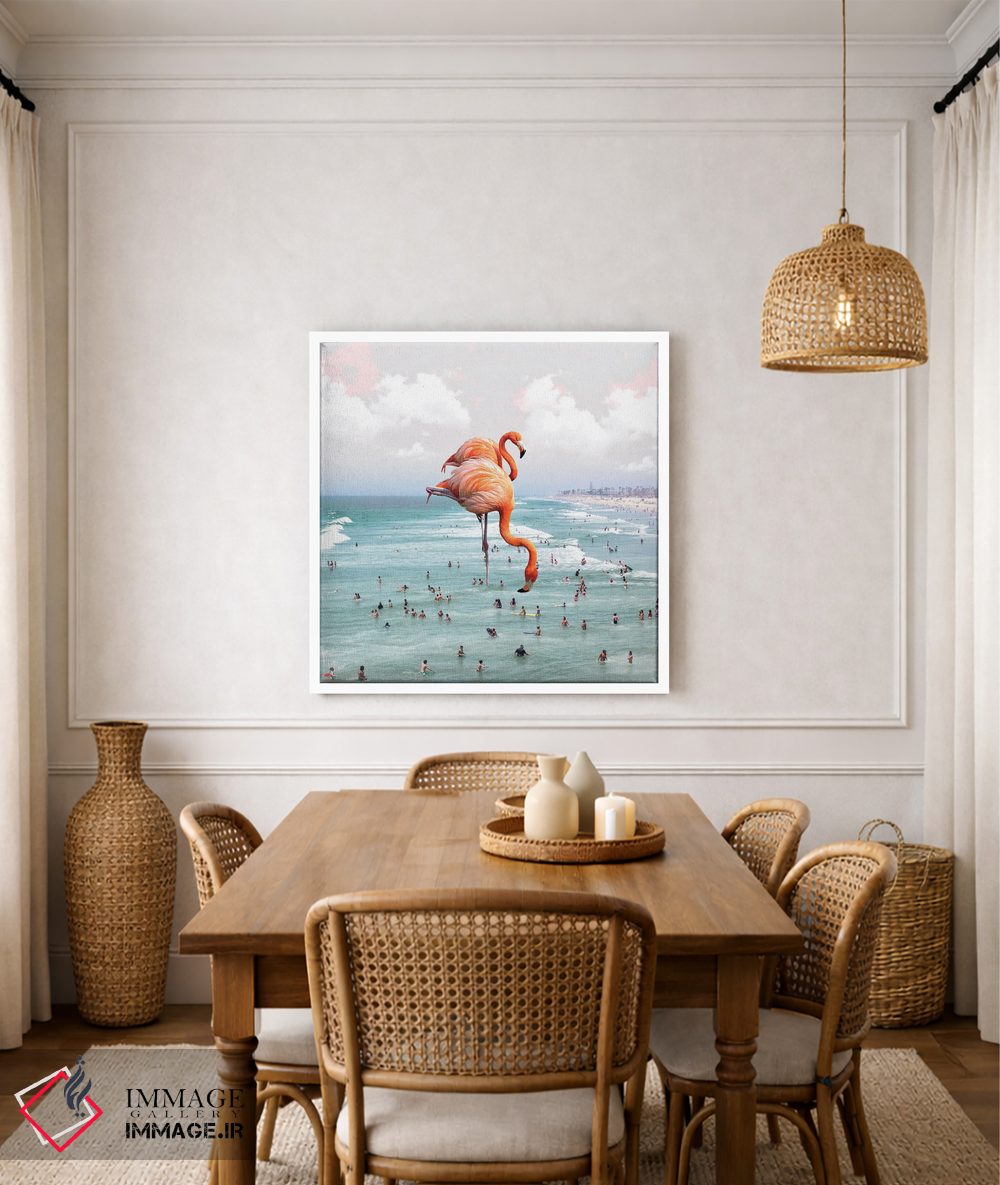 تابلو دکوراتیو پرسه زدن در ساحل اثر کارن کانتوک - D6W