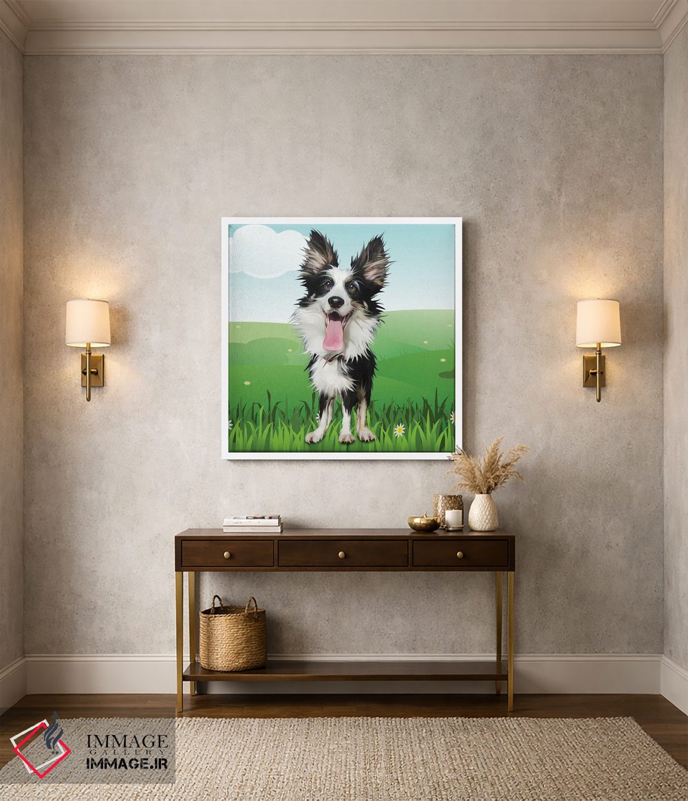 تابلو دکوراتیو سرگرمی بردر کولی اثر کیم کورینگا - D2W