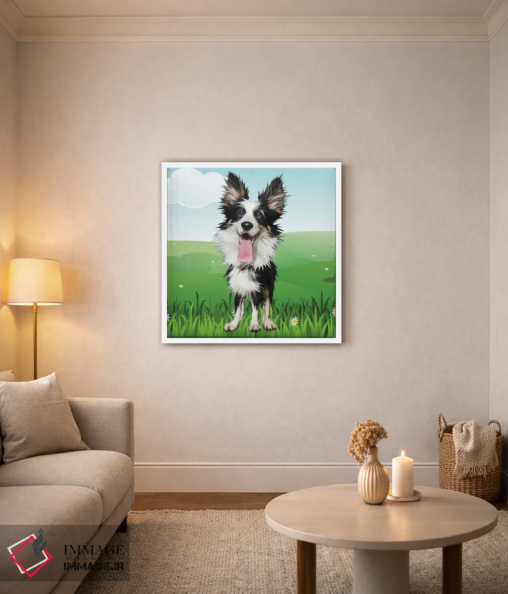 تابلو دکوراتیو سرگرمی بردر کولی اثر کیم کورینگا - D3W