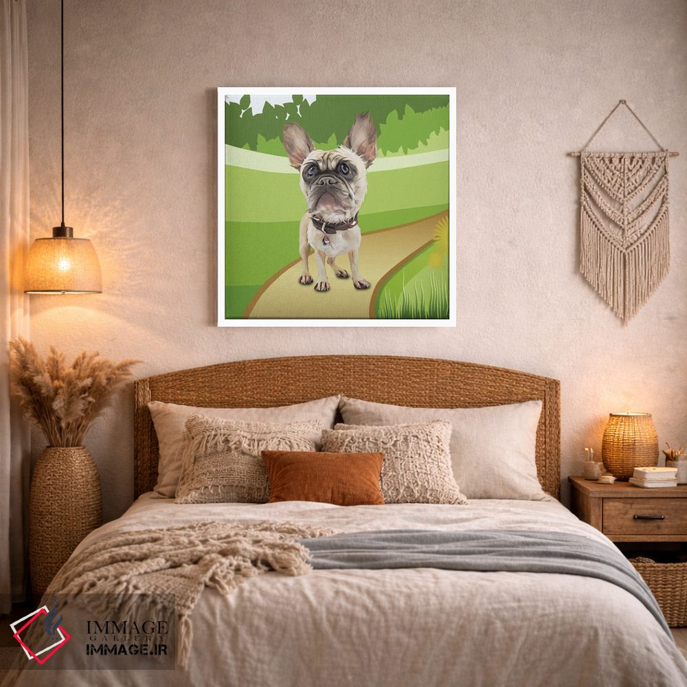 تابلو دکوراتیو گودال آرام اثر کیم کورینگا - D3W