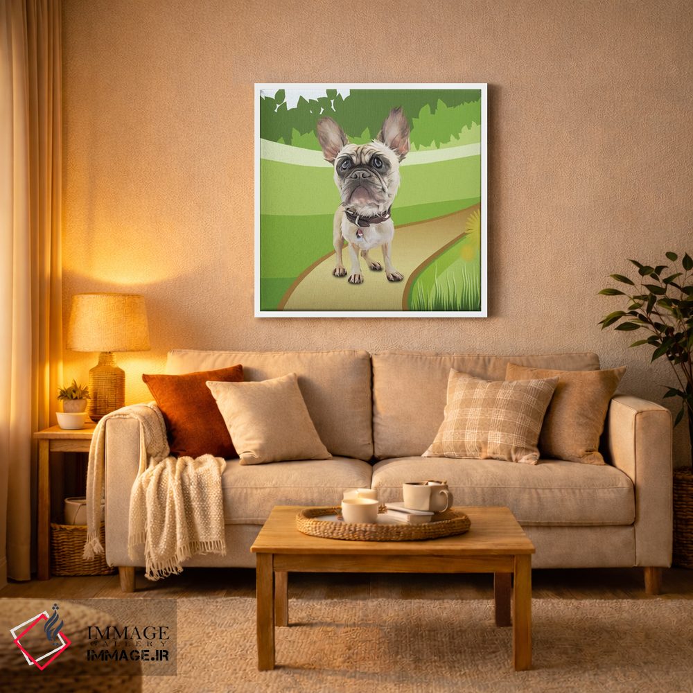 تابلو دکوراتیو گودال آرام اثر کیم کورینگا - D2W