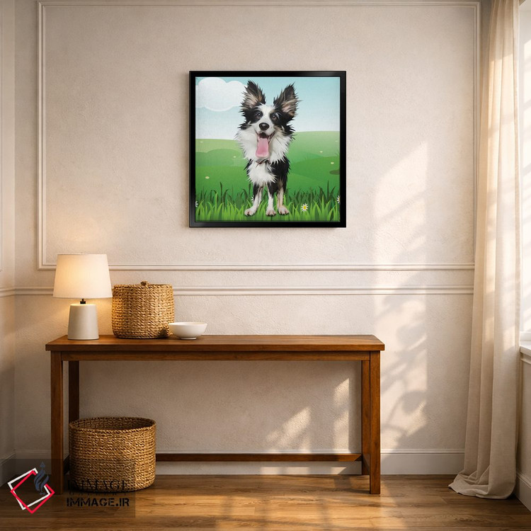 تابلو دکوراتیو سرگرمی بردر کولی اثر کیم کورینگا - D6B