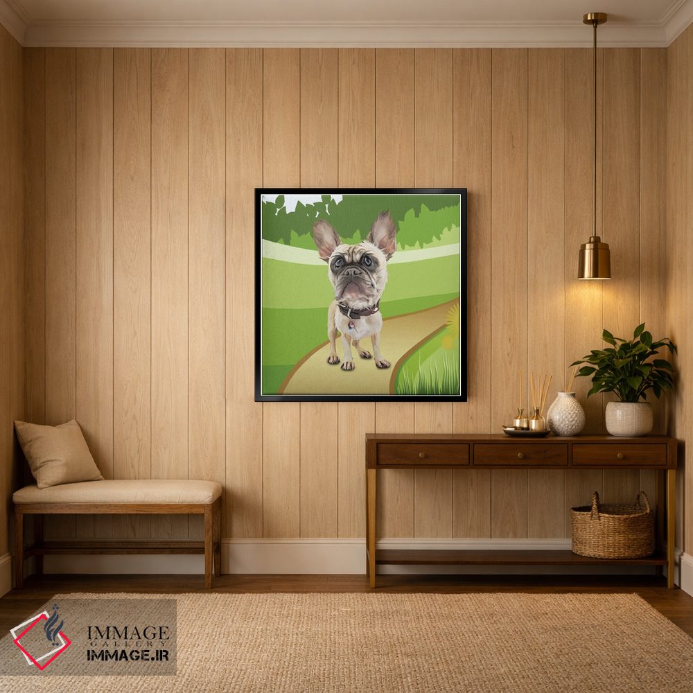 تابلو دکوراتیو گودال آرام اثر کیم کورینگا - D5B