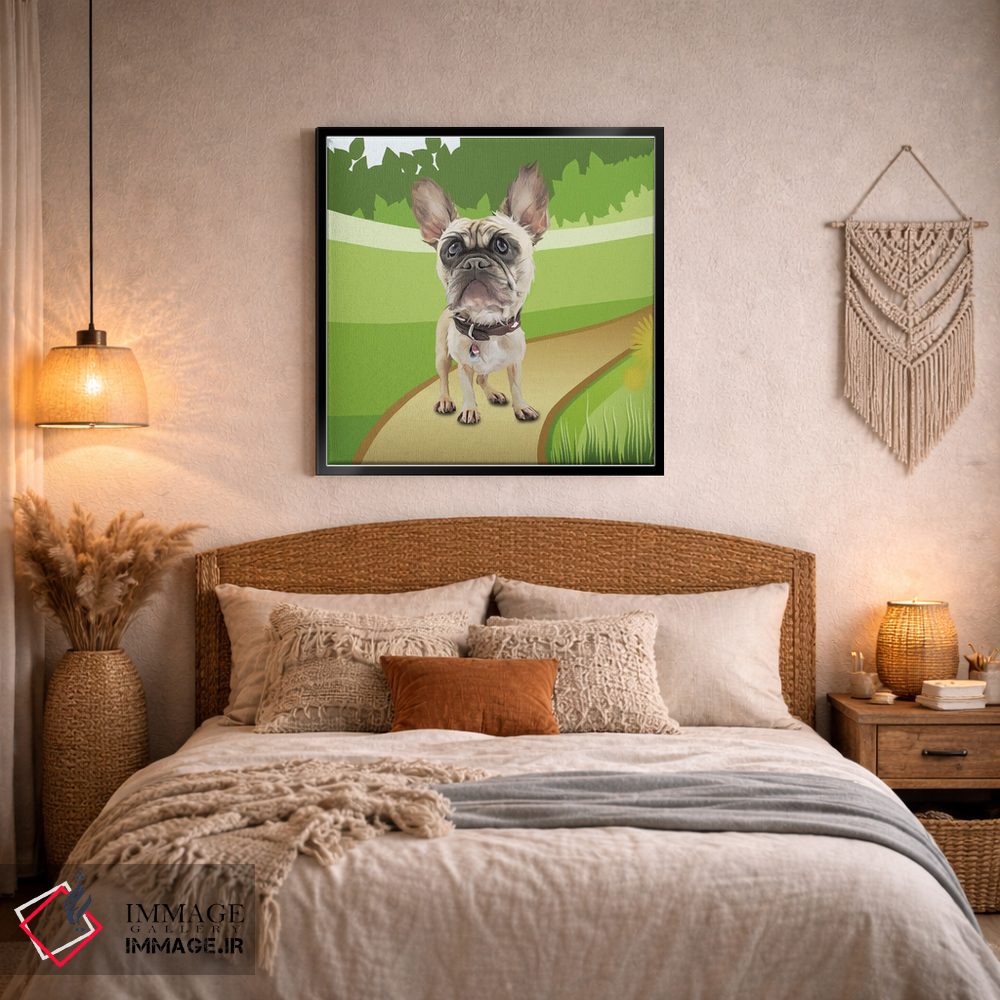 تابلو دکوراتیو گودال آرام اثر کیم کورینگا - D4B