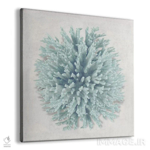 تابلو دکوراتیو نعناع مرجانی I اثر کارولین کلی - نمای پرسپکتیو محصول