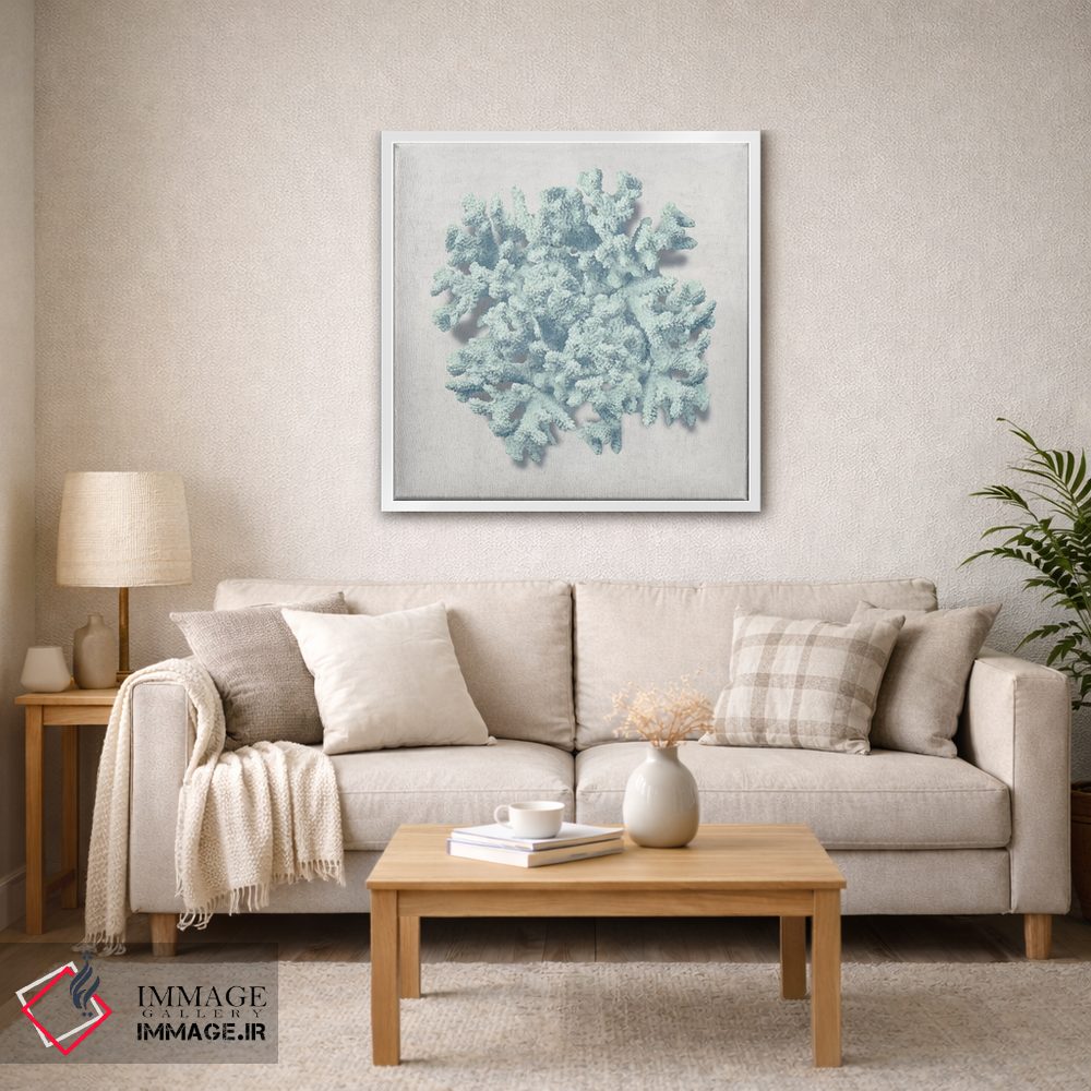 تابلو دکوراتیو نعناع مرجانی II اثر کارولین کلی - D3W