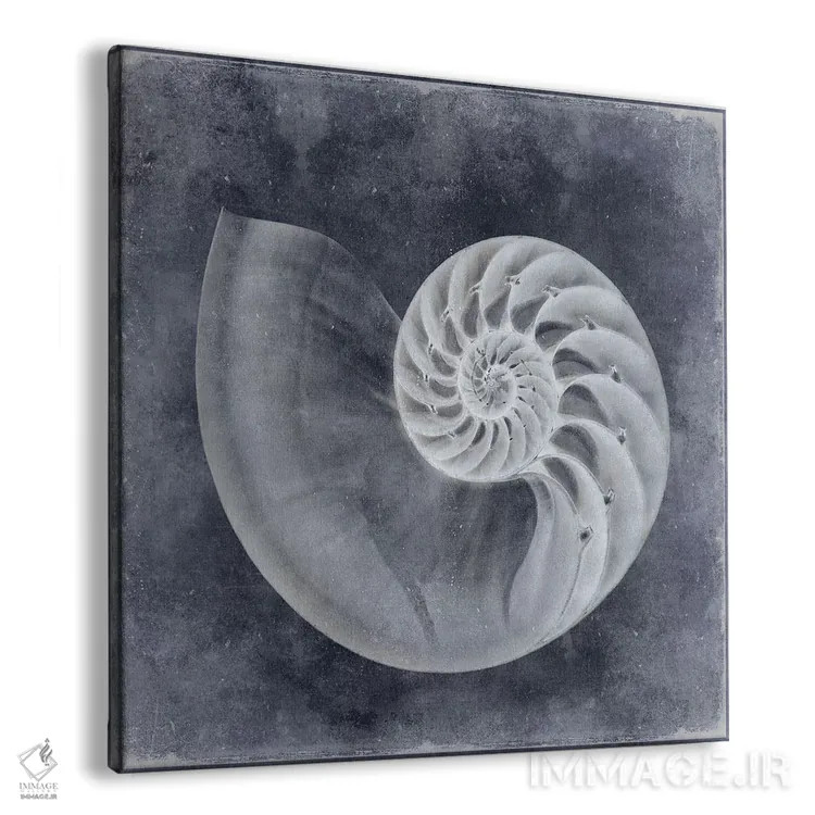 تابلو دکوراتیو آبی اقیانوس IV اثر کارولین کلی - نمای پرسپکتیو محصول