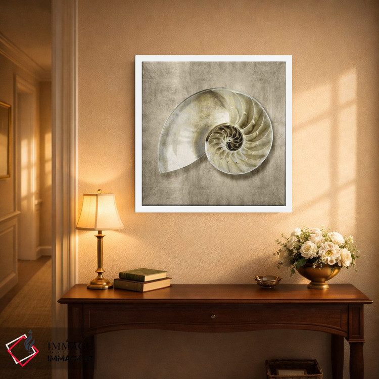 تابلو دکوراتیو موجودات دریایی طلایی IV اثر کارولین کلی - D2W