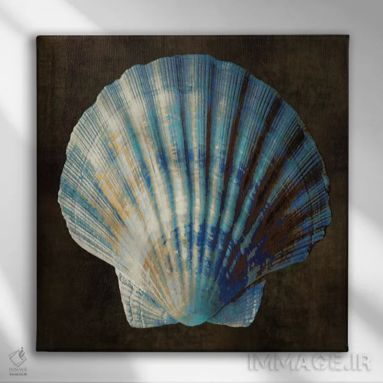 تابلو دکوراتیو گنجینه اقیانوس II اثر کارولین کلی - نمای روبهرو روی دیوار