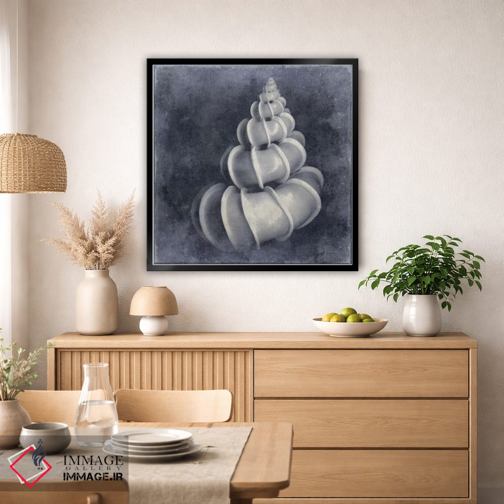 تابلو دکوراتیو آبی اقیانوس III اثر کارولین کلی - D5B