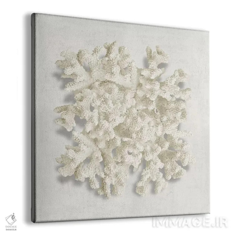 تابلو دکوراتیو مرجان II اثر کارولین کلی - نمای پرسپکتیو محصول