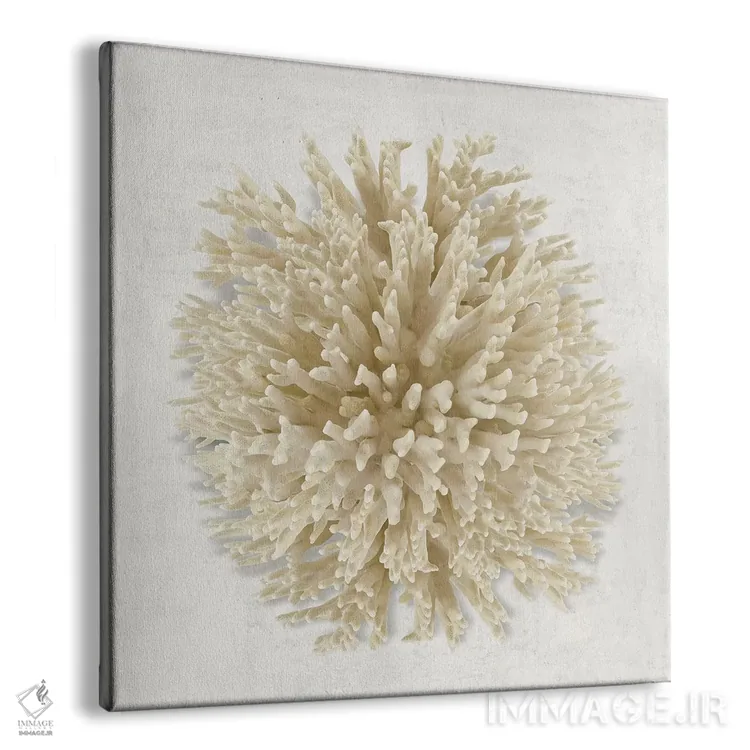 تابلو دکوراتیو مرجان کرمی I اثر کارولین کلی - نمای پرسپکتیو محصول