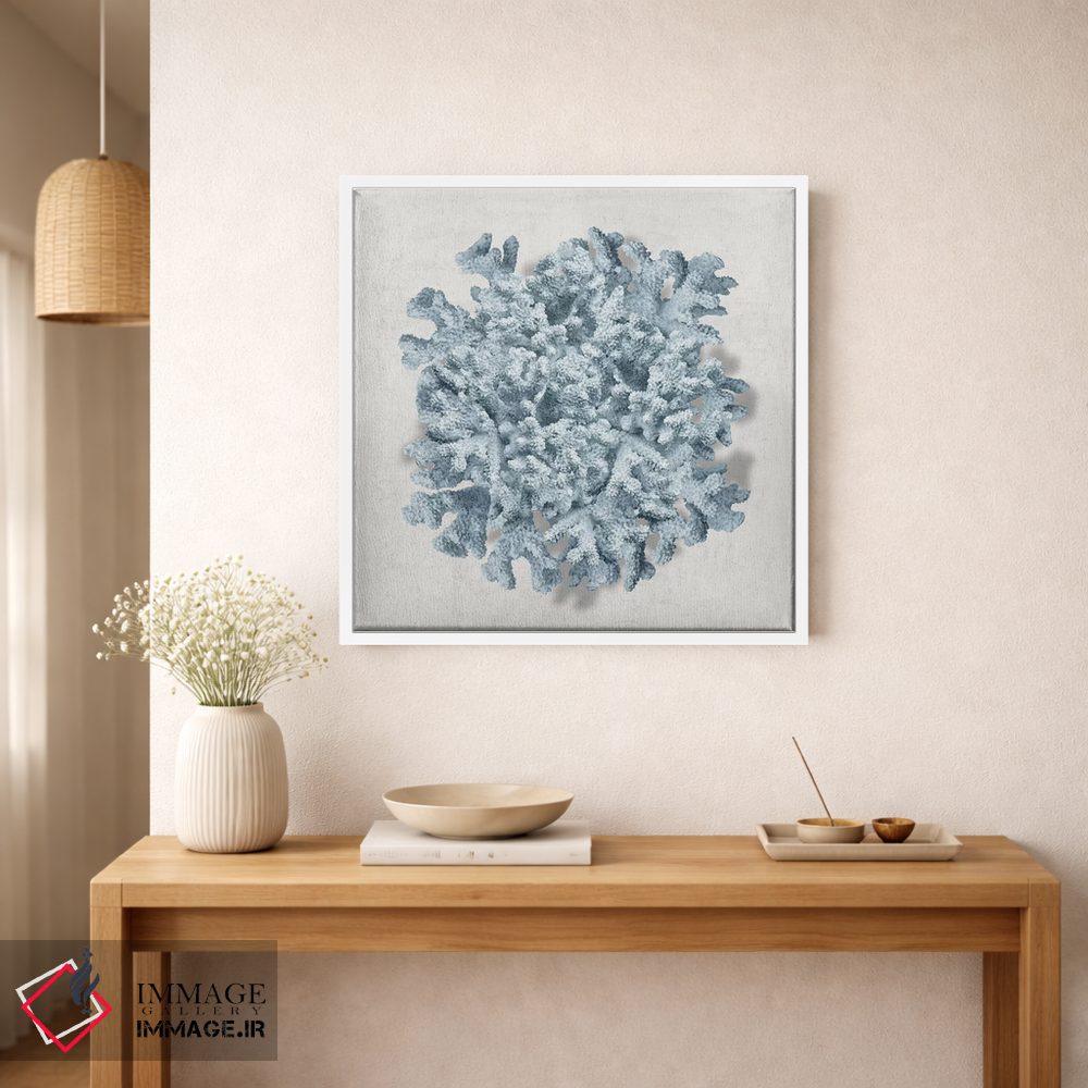 تابلو دکوراتیو مرجان آبی II اثر کارولین کلی - D1W