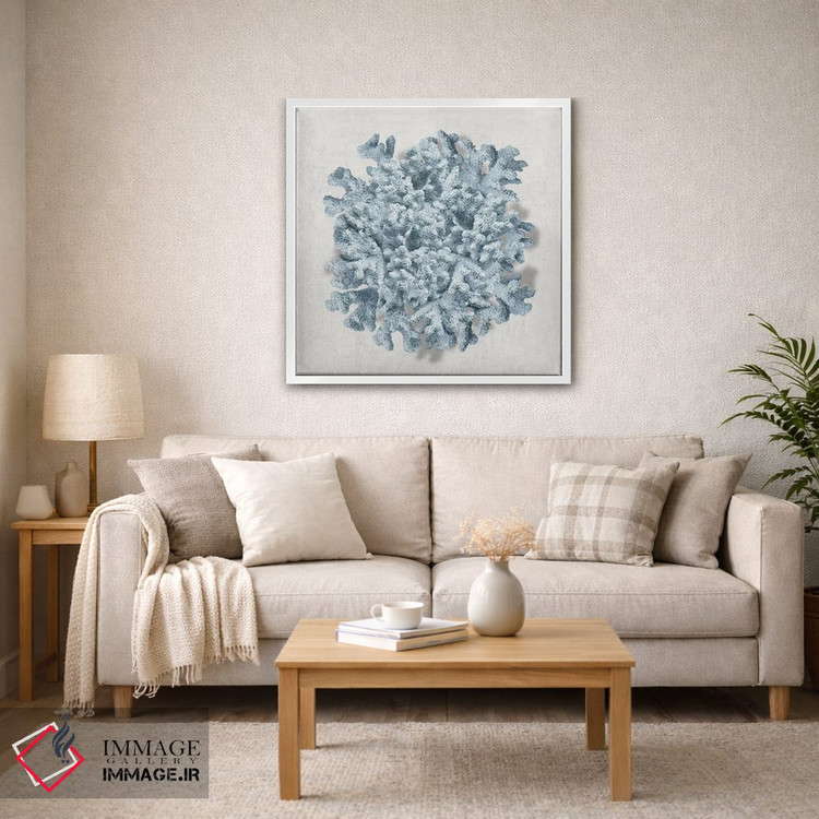 تابلو دکوراتیو مرجان آبی II اثر کارولین کلی - D3W