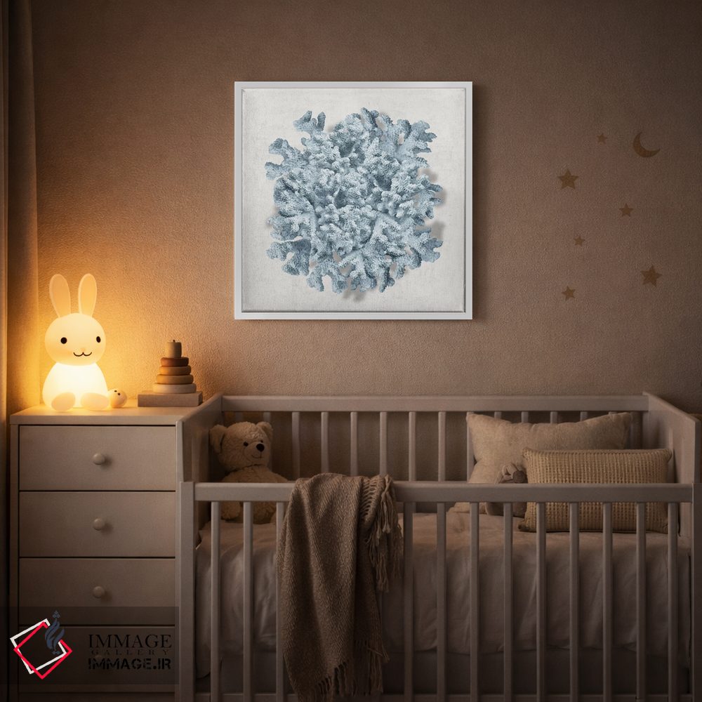 تابلو دکوراتیو مرجان آبی II اثر کارولین کلی - D2W