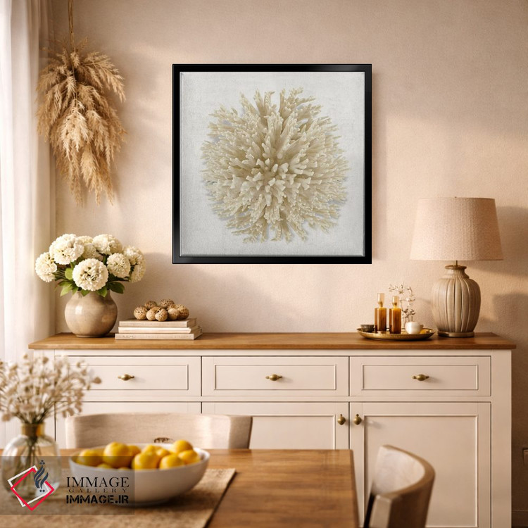 تابلو دکوراتیو مرجان کرمی I اثر کارولین کلی - D1B