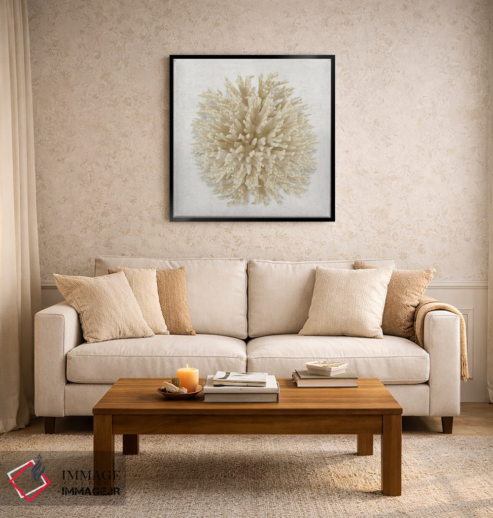 تابلو دکوراتیو مرجان کرمی I اثر کارولین کلی - D4B