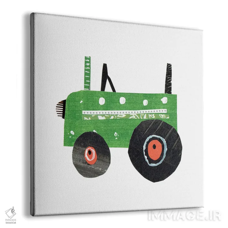 تابلو دکوراتیو تراکتور I اثر کاترین و الیزابت پوپ - نمای پرسپکتیو محصول