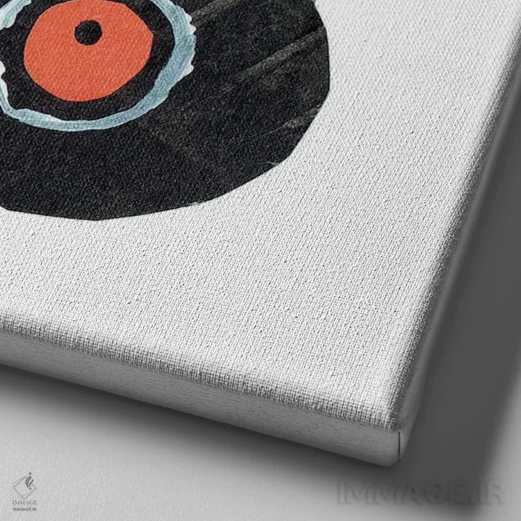 تابلو دکوراتیو تراکتور I اثر کاترین و الیزابت پوپ - نمای نزدیک بافت بوم