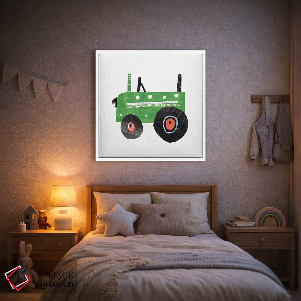 تابلو دکوراتیو تراکتور I اثر کاترین و الیزابت پوپ - D1W