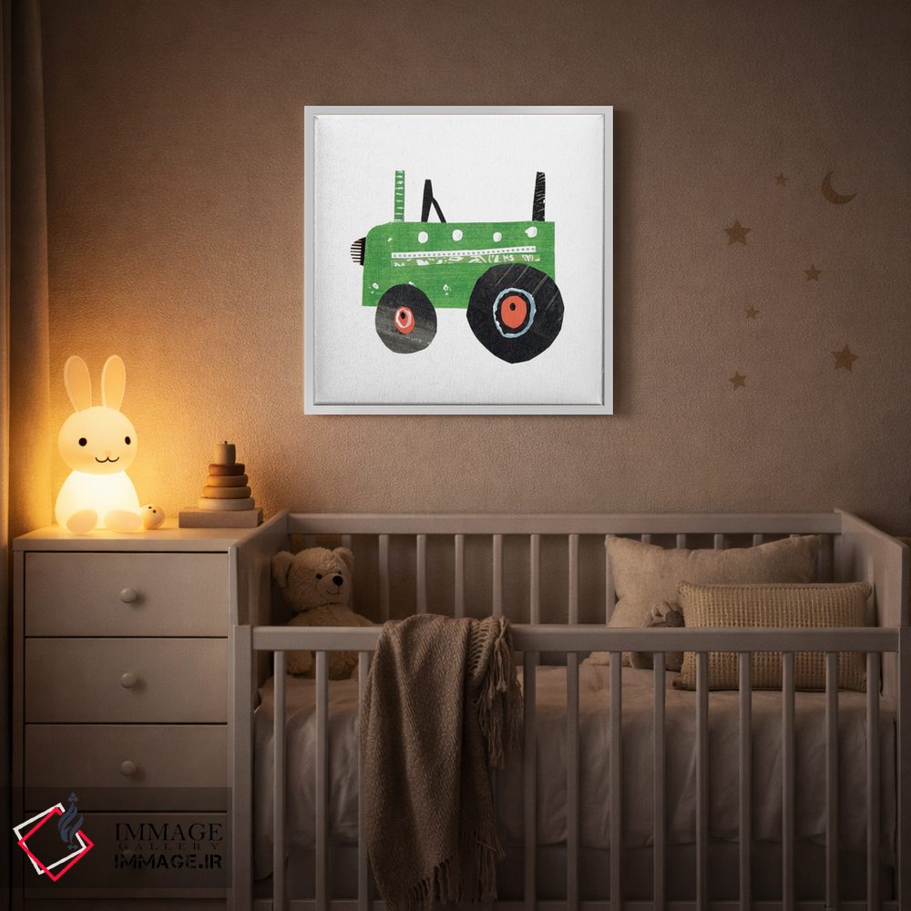 تابلو دکوراتیو تراکتور I اثر کاترین و الیزابت پوپ - D4W