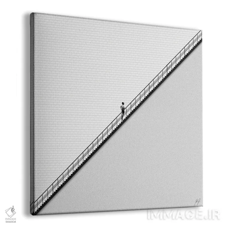 تابلو مینیمال بدون زحمت، شیرینی نیست اثر کاترین فدرر - نمای پرسپکتیو محصول