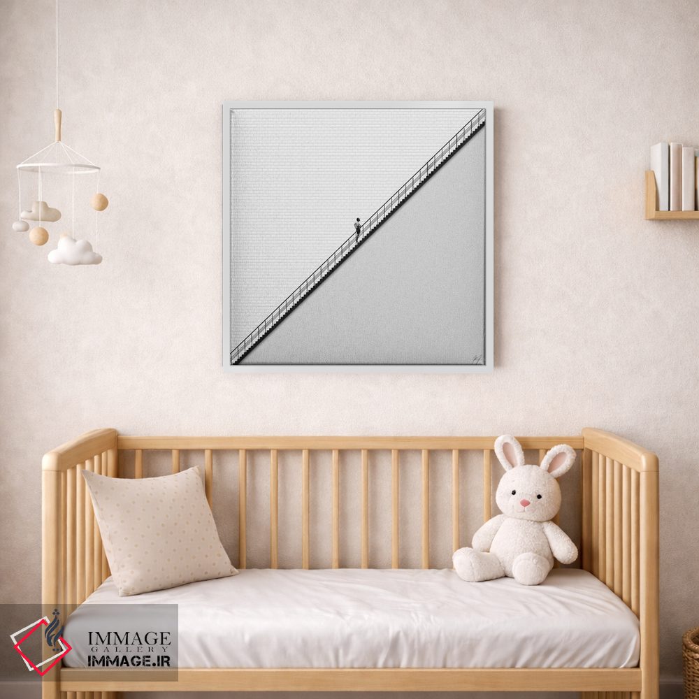 تابلو مینیمال بدون زحمت، شیرینی نیست اثر کاترین فدرر - D1W