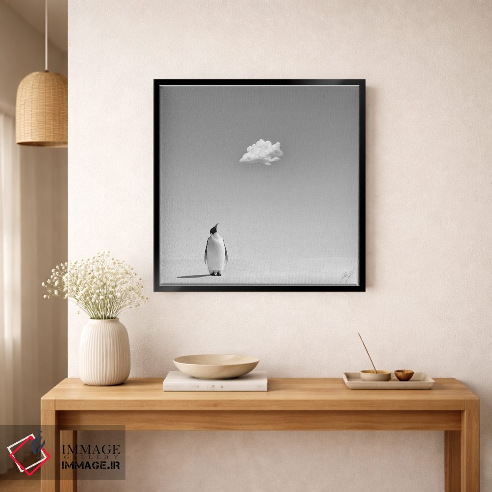 تابلو مینیمال خنکایی در گرمای سوزان اثر کاترین فدرر - D2B