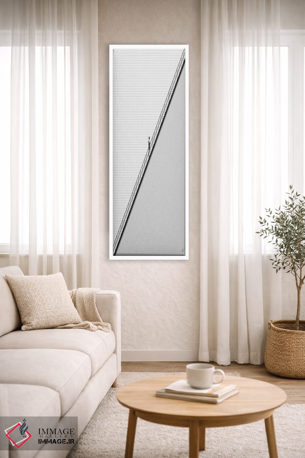 تابلو مینیمال بدون زحمت، شیرینی نیست اثر کاترین فدرر - D4W