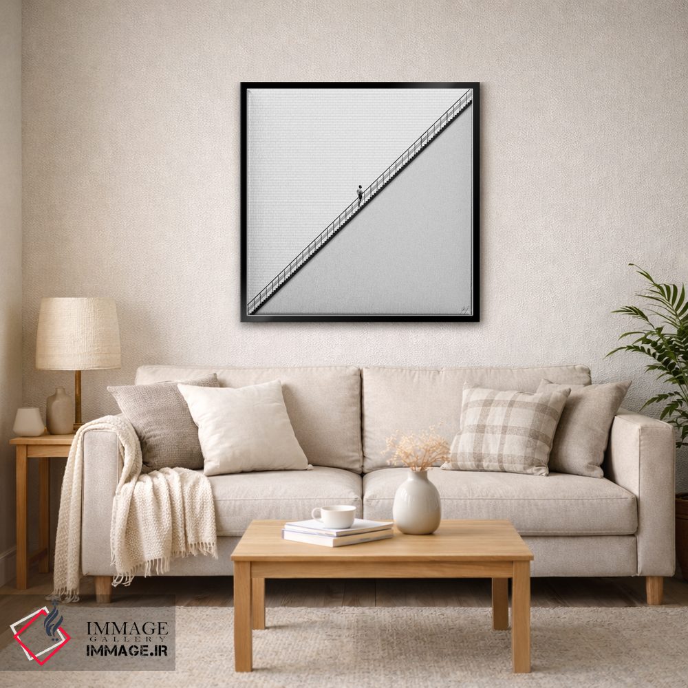 تابلو مینیمال بدون زحمت، شیرینی نیست اثر کاترین فدرر - D5B