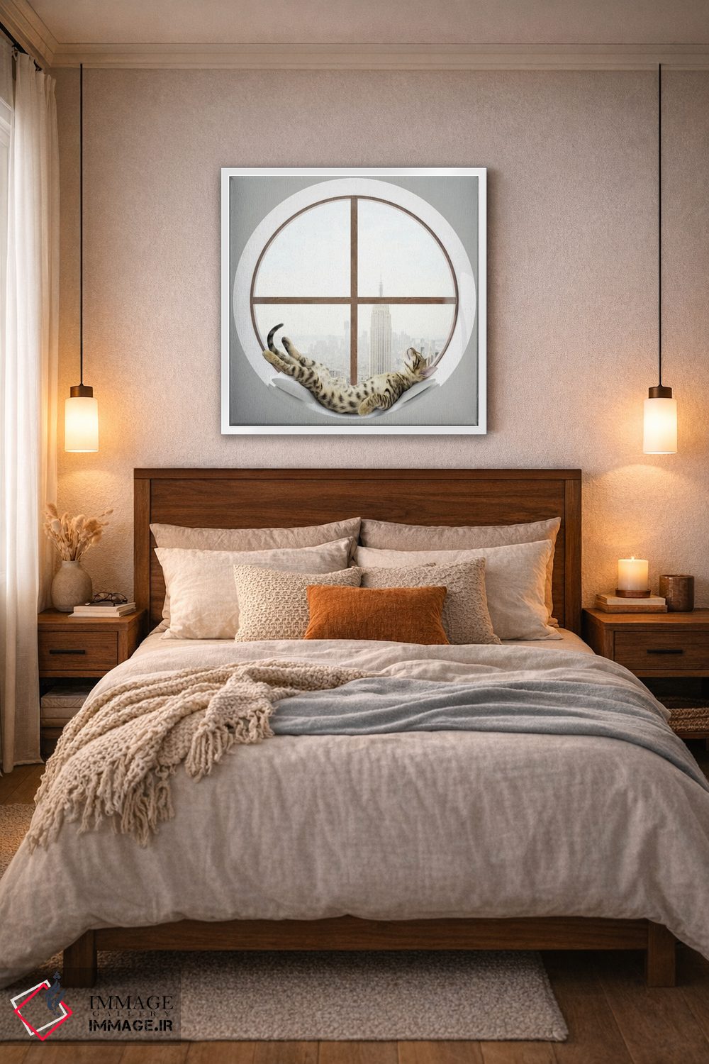 تابلو دکوراتیو ریلکس کردن اثر کاترین فدرر - D4W