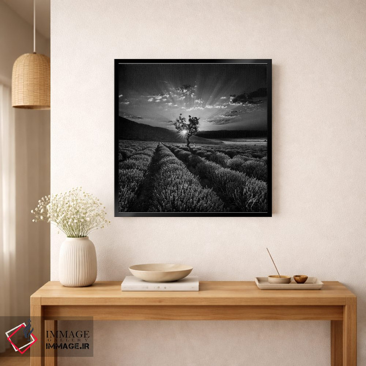 تابلو دکوراتیو اسطوخودوس معطر اثر کاترین فدرر - D1B