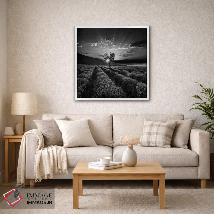 تابلو دکوراتیو اسطوخودوس معطر اثر کاترین فدرر - D2W