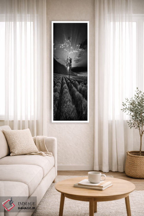 تابلو دکوراتیو اسطوخودوس معطر اثر کاترین فدرر - D4W