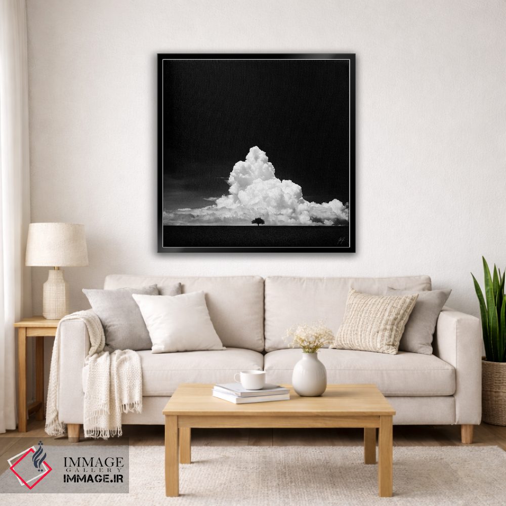 تابلو مینیمال ابرهای جادویی اثر کاترین فدرر - D3B