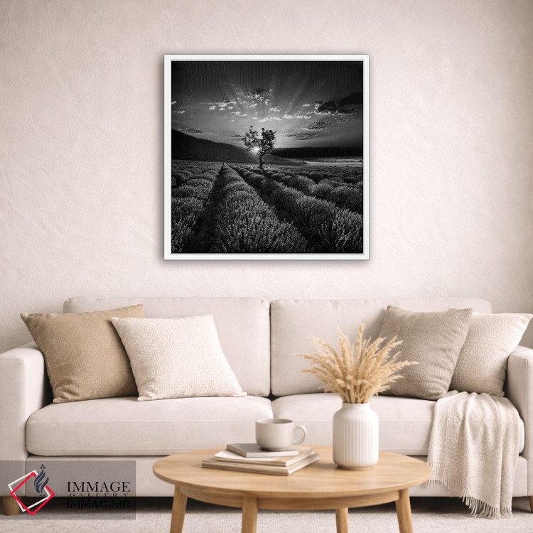 تابلو دکوراتیو اسطوخودوس معطر اثر کاترین فدرر - D3W