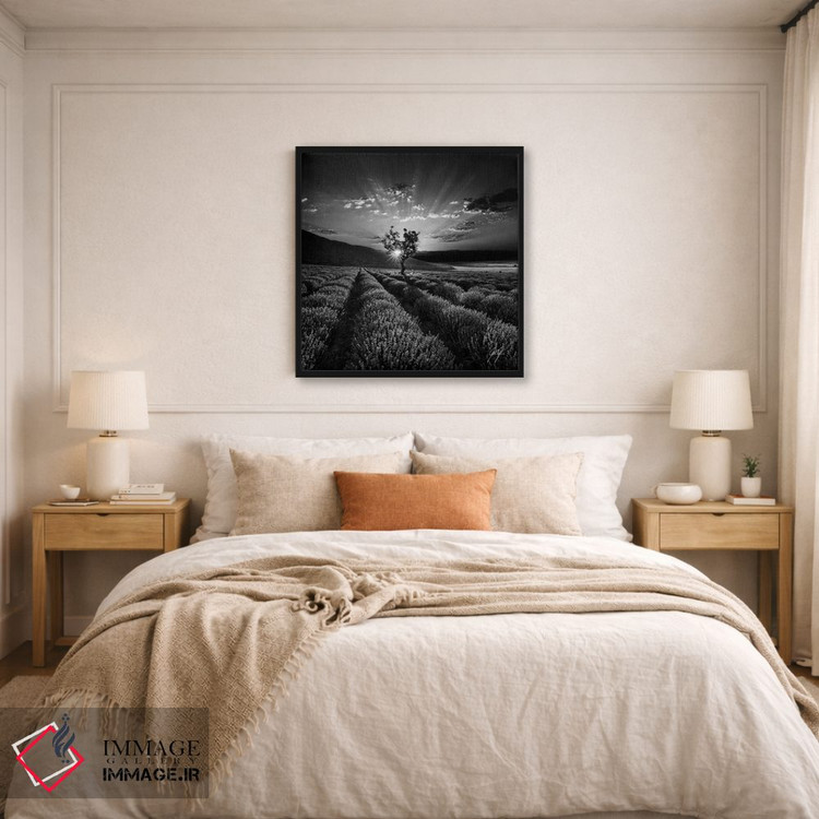 تابلو دکوراتیو اسطوخودوس معطر اثر کاترین فدرر - D6B