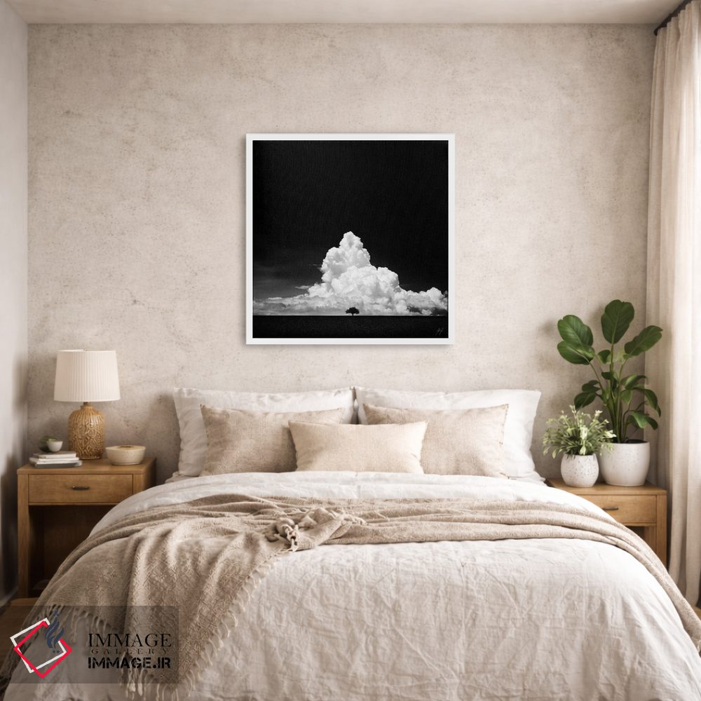 تابلو مینیمال ابرهای جادویی اثر کاترین فدرر - D5W