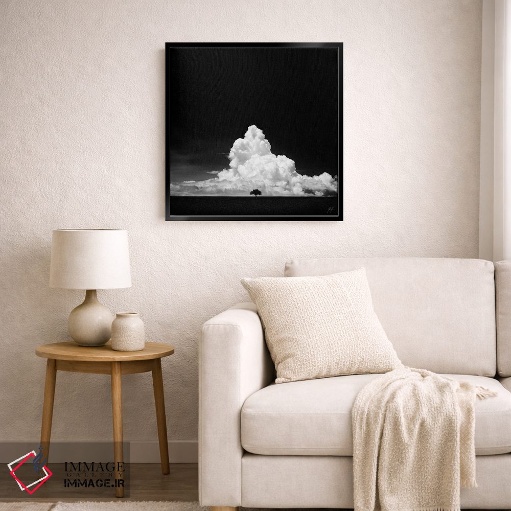تابلو مینیمال ابرهای جادویی اثر کاترین فدرر - D6B