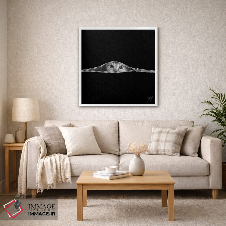 تابلو مینیمال خجالتی اثر کاترین فدرر - D2W