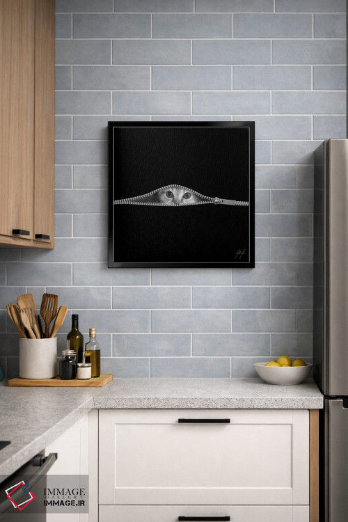 تابلو مینیمال خجالتی اثر کاترین فدرر - D5B