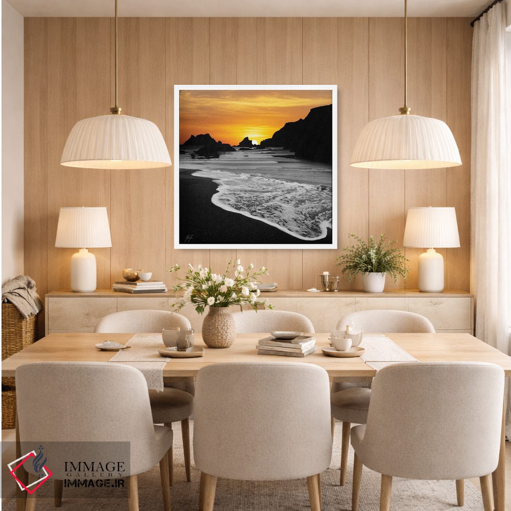 تابلو دکوراتیو غروب ۲ اثر کاترین فدرر - D6W