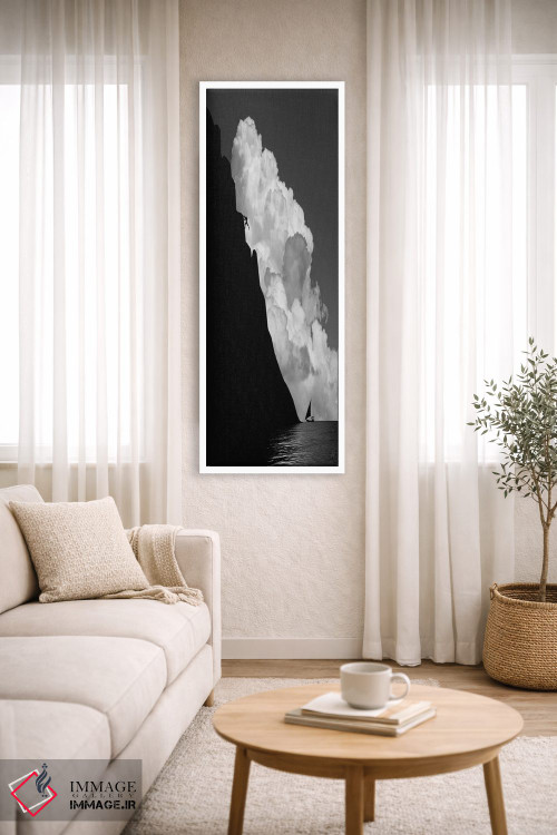 تابلو مینیمال بی ریسک، بی تفریح اثر کاترین فدرر - D4W